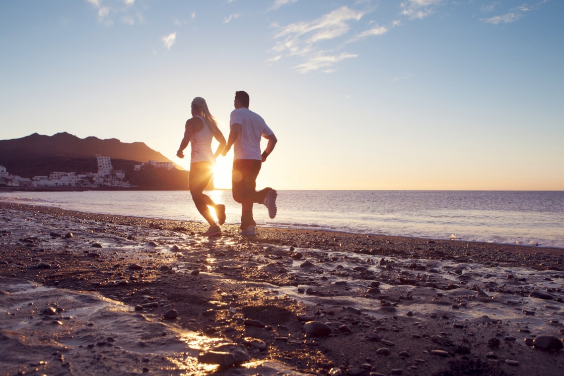 'Morning run at the Canaries, Canary Islands' - Isole Canarie