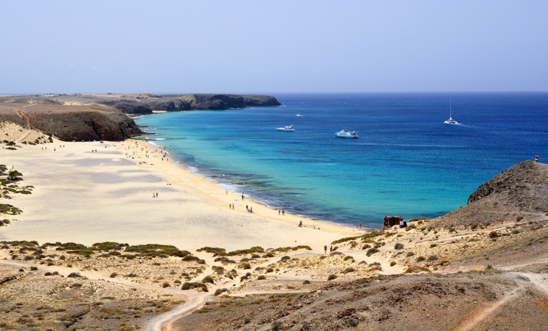 'Beach on Lanzarote.' - Isole Canarie